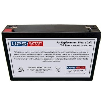 Kinghero SJ6V8Ah 6V 8Ah Battery
