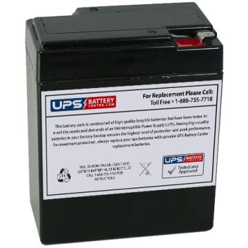 JASCO RB682 6V 8.5Ah Battery with F1 Terminals