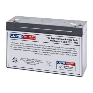 McGaw COM 1 Cardiac Output Computer 6V 10Ah Battery with F1 Terminals