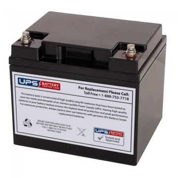 Alarmtec 12V 40Ah BP40-12 Battery with F11 Terminals