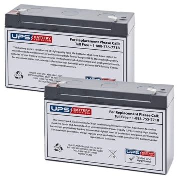 Allied Healthcare 160A Suction Unit Replacement Batteries