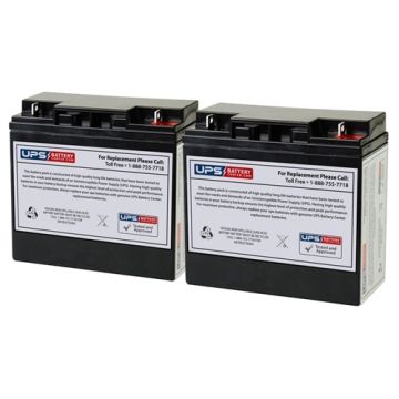 Alpha Technologies EBP 24A Compatible Battery Set