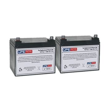 Best Power Fortress LI 2.0KVA BAT-0065 Compatible Replacement Battery Set