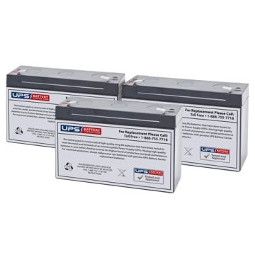 Best Power Patriot Pro 1000 Compatible Replacement Battery Set
