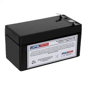 Black Box 12V 1.2Ah BAT/BBB1.2 Replacement Battery with F1 Terminals