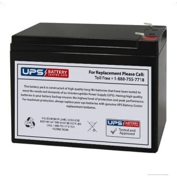Black Box 12V 10Ah BAT/BBB10 Replacement Battery with F2 Terminals