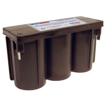 Carpenter Watchman 6105183 6V 5Ah Battery with F2 Terminals