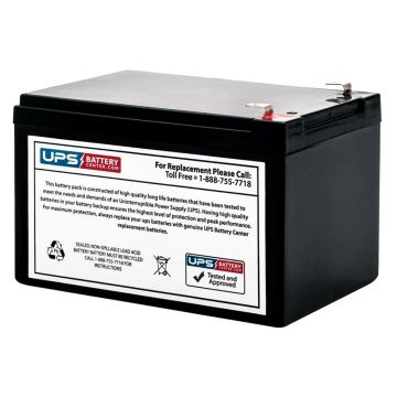 CSB GP12120F2 12V 12Ah Battery with F2 Terminals