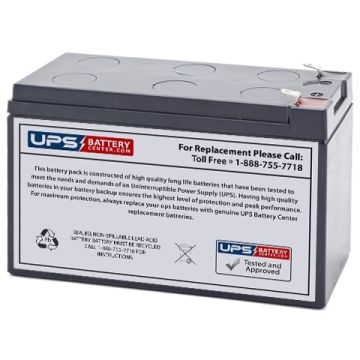 Cyclops Spotlight DE-30020 12V 7.2Ah Compatible Replacement Battery