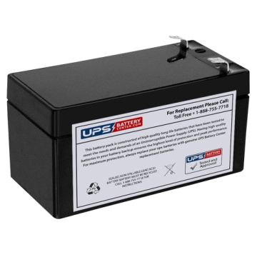 Dahua 12V 1Ah DHB1210 Battery with F1 Terminals