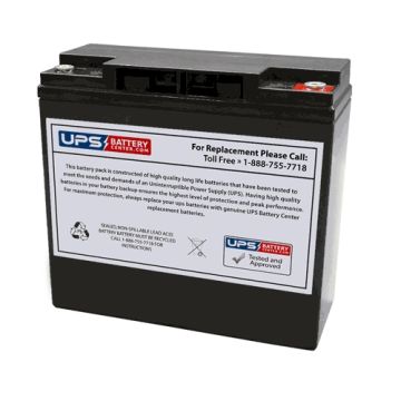 DHB12180 - Dahua 12V 18Ah M5 Replacement Battery