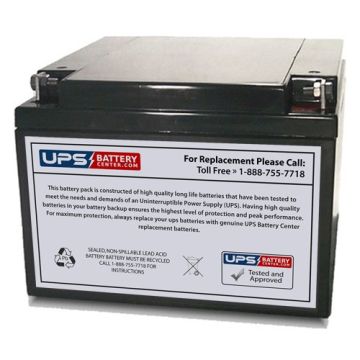 Dahua 12V 26Ah DHB12260 Battery with F3 Terminals