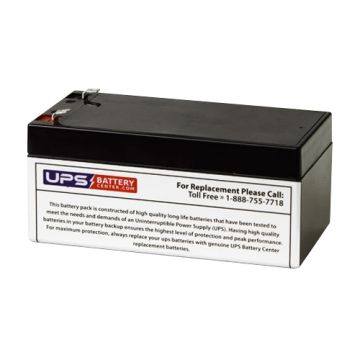 Dahua 12V 3.3Ah DHB1233 Battery with F1 Terminals