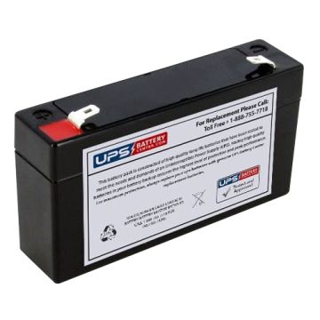 Dahua 6V 1.3Ah DHB610 Battery with F1 Terminals