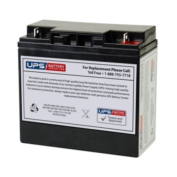 Critikon Dinamap 9500XL 12V 2.8Ah Compatible Battery