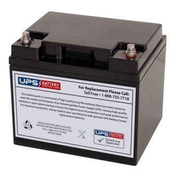 Delta HR 12-40 12V 45Ah Replacement Battery with F11 Terminals