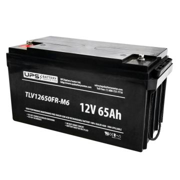 Delta HRL 12-65 X 12V 65Ah Replacement Battery with M6 Terminals