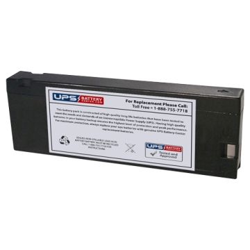 DET Power 12V 2.3Ah SJ12V2.3Ah-C Battery with PC Terminals