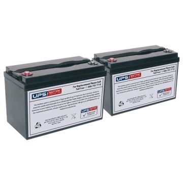 Dragon Nomad 24V 100Ah Battery Set