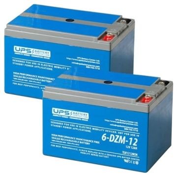 Drive Medical Spitfire EX2 4-Wheel 24V 12Ah Battery Set