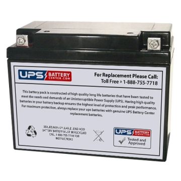 Dual Lite 0120864 6V 20Ah Replacement Battery with NB Terminals