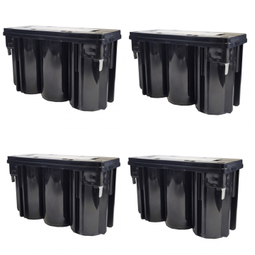 Dual-Lite C1D2-6V72 6V 8Ah Battery Set with F2 Terminals