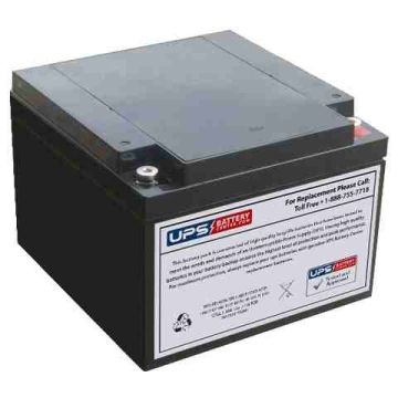 Duramp 12V 24Ah NPC24-12 Battery with M5 Terminals