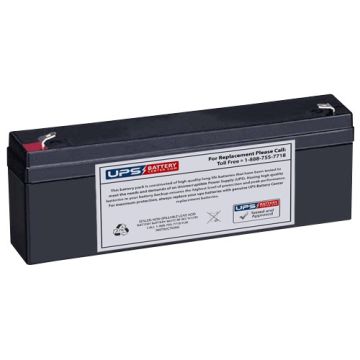 EaglePicher 12V 2Ah CF-12V2 Battery with F1 Terminals