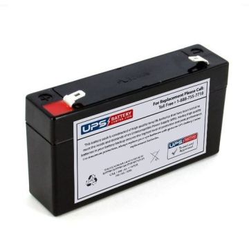 EaglePicher 6V 1.2Ah CF-6V1.3 Battery with F1 Terminals