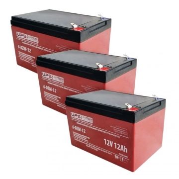 EMAD 800 Watt Dirt Rider Electric Skateboard (3) 12V12Ah Replacement Batteries