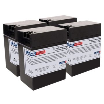002171 - Emergi-Lite/Kaufel 6V 13Ah Replacement Batteries