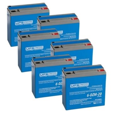 Emmo Knight Sport 72V 20Ah Battery Set