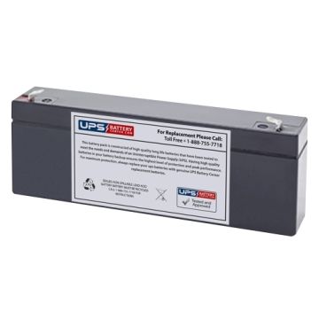 Esaote Biomedical ECG P8000 Power 12V 2.6Ah Medical Battery with F1 Terminals