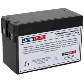 FIFUTEC 12V 2.8Ah FP1228 Replacement Battery with F1 Terminals