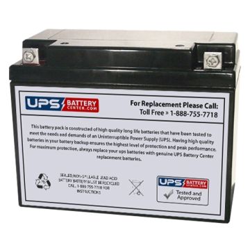 Gaston 6V 20Ah GT6-20 Battery with F3 Terminals