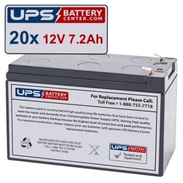General Electric Digital Energy 6kVA LP 6-11U Compatible Replacement Battery Set