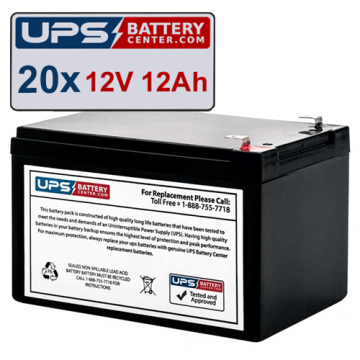 General Electric Digital Energy 10kVA LP 10-11U Compatible Replacement Battery Set