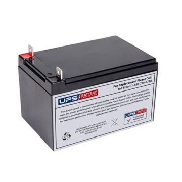 Haijiu 12V 12Ah HG-12-12 Replacement Battery with NB Terminals