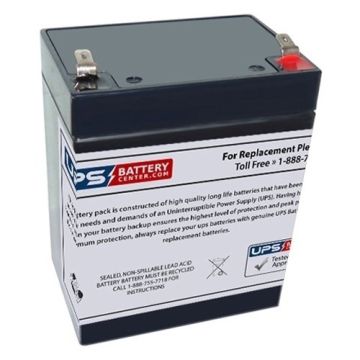 Haze HZS12-2.9 12V 2.9Ah Battery with F1 Terminals - Right Side (+)