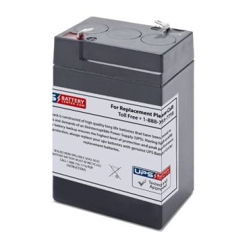 IBT 6V 5Ah BT5-6HR Battery with F1 Terminals