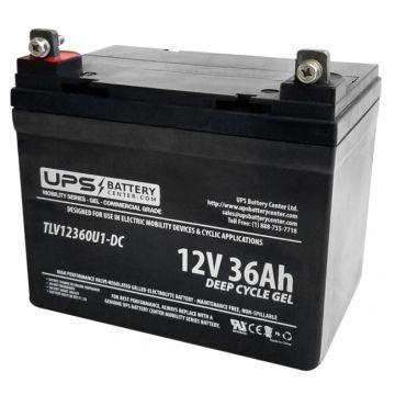 Interlogix 12V 36Ah BS134N Replacement Battery with NB Terminals