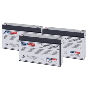 Juice Goose KIN Series 1000VA KIN-1000 Compatible Battery Set