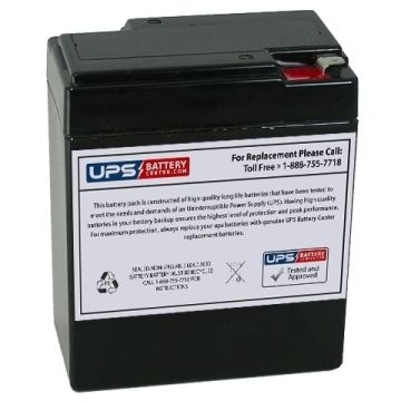 Koyama NP8.5-6 6V 8.5Ah Battery with F2 Terminals
