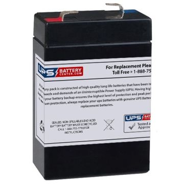 LongWay 6V 2.8Ah 3FM2.8 Battery with F1 Terminals