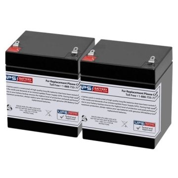 Medcare Products C650 Fixed Ceiling Lift Replacement Battery Set