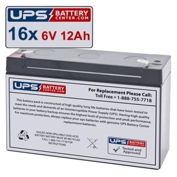 MGE Pulsar EB22 XLA Compatible Battery Set