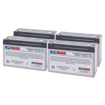 Middle Atlantic Select Series UPS 1000VA UPS-S1000R Compatible Replacement Battery Set