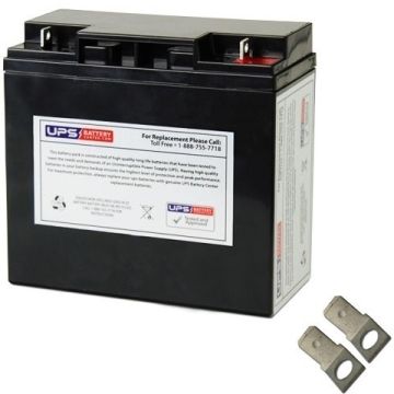 Mighty Max 12V 18Ah ML18-12F2 Replacement Battery with F2 Terminals