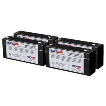 Quinton 710S 6V 3Ah Medical Batteries with F1 Terminals