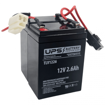 Razor W15120040003 Compatible replacement battery set for Indian eFTR Mini, MX350 V33+, MX400, Pocket Mod / Lightshow, Rambler 12, RSF350, SX350